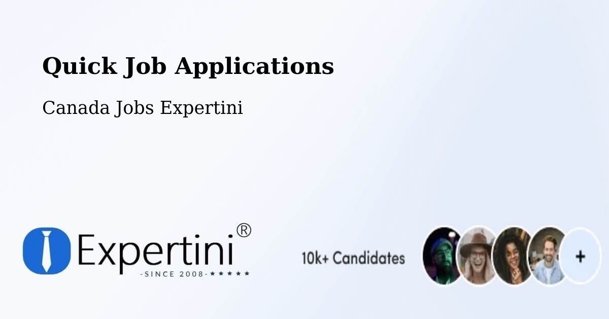 Quick Apply Feature – Warman - Canada Jobs Expertini