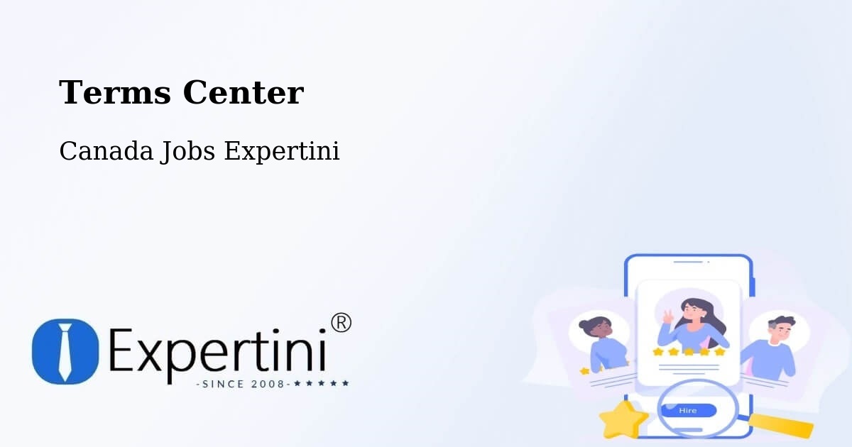 Terms of Service – Warman - Canada Jobs Expertini